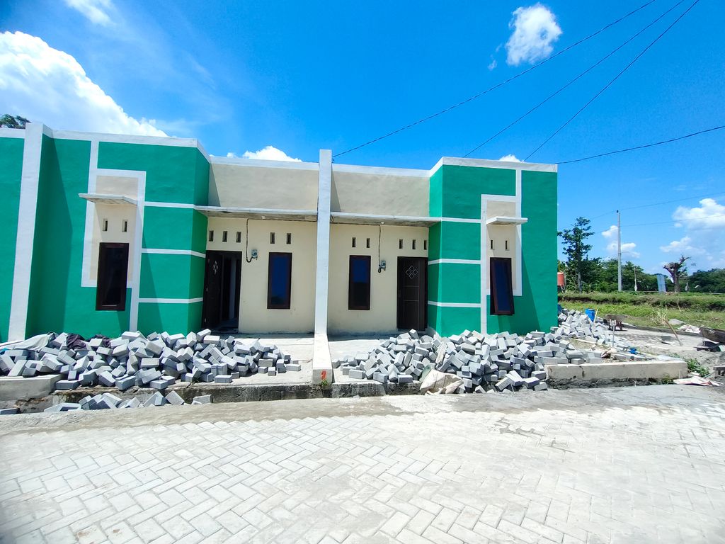 foto tampak rumah tipe 30/60 perumahan GRIYA DEMAKAN ASRI