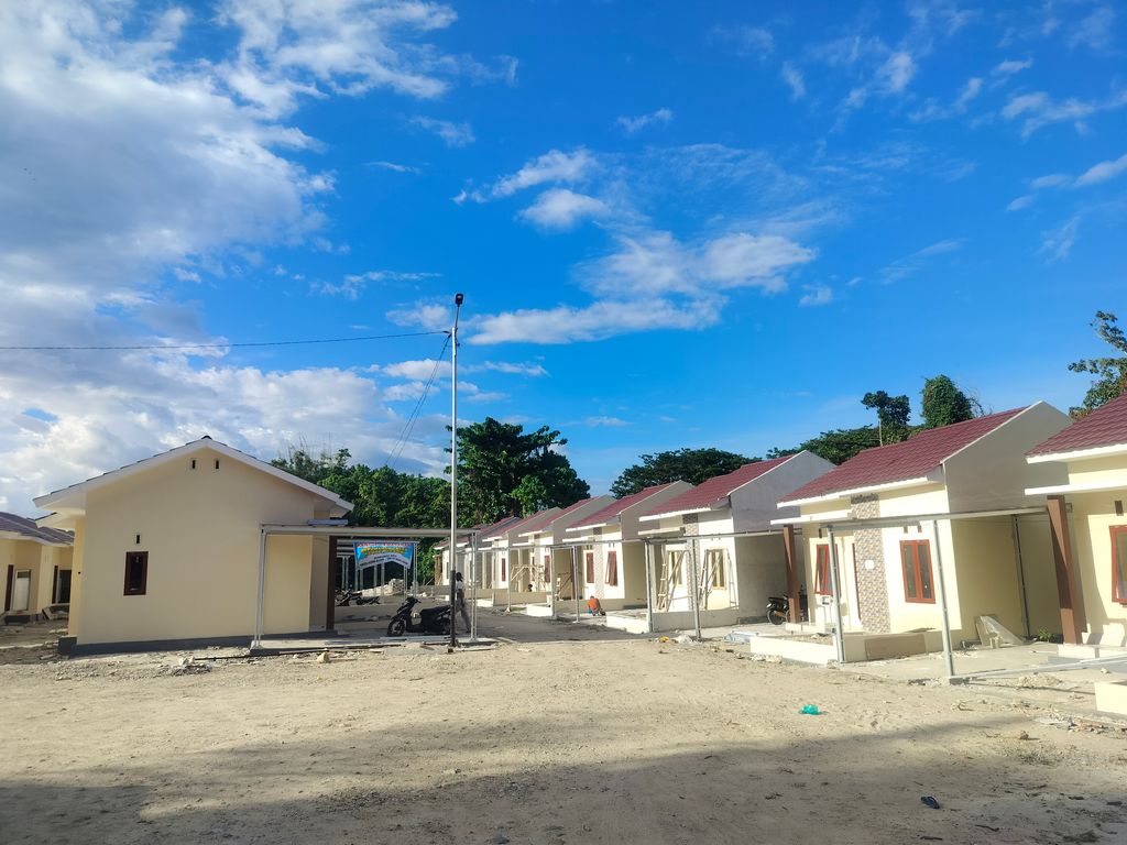 foto posisi tengah perumahan GREEN KAMPAL MANDIRI