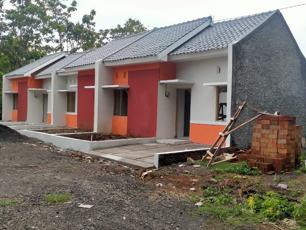 foto tampak rumah tipe 26/77 150 perumahan Graha Sejahtera Tanjung