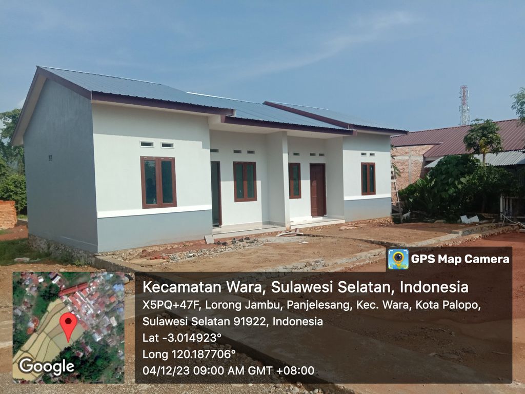 foto tampak rumah tipe 36/84 perumahan GRIYA TUDA PERMAI