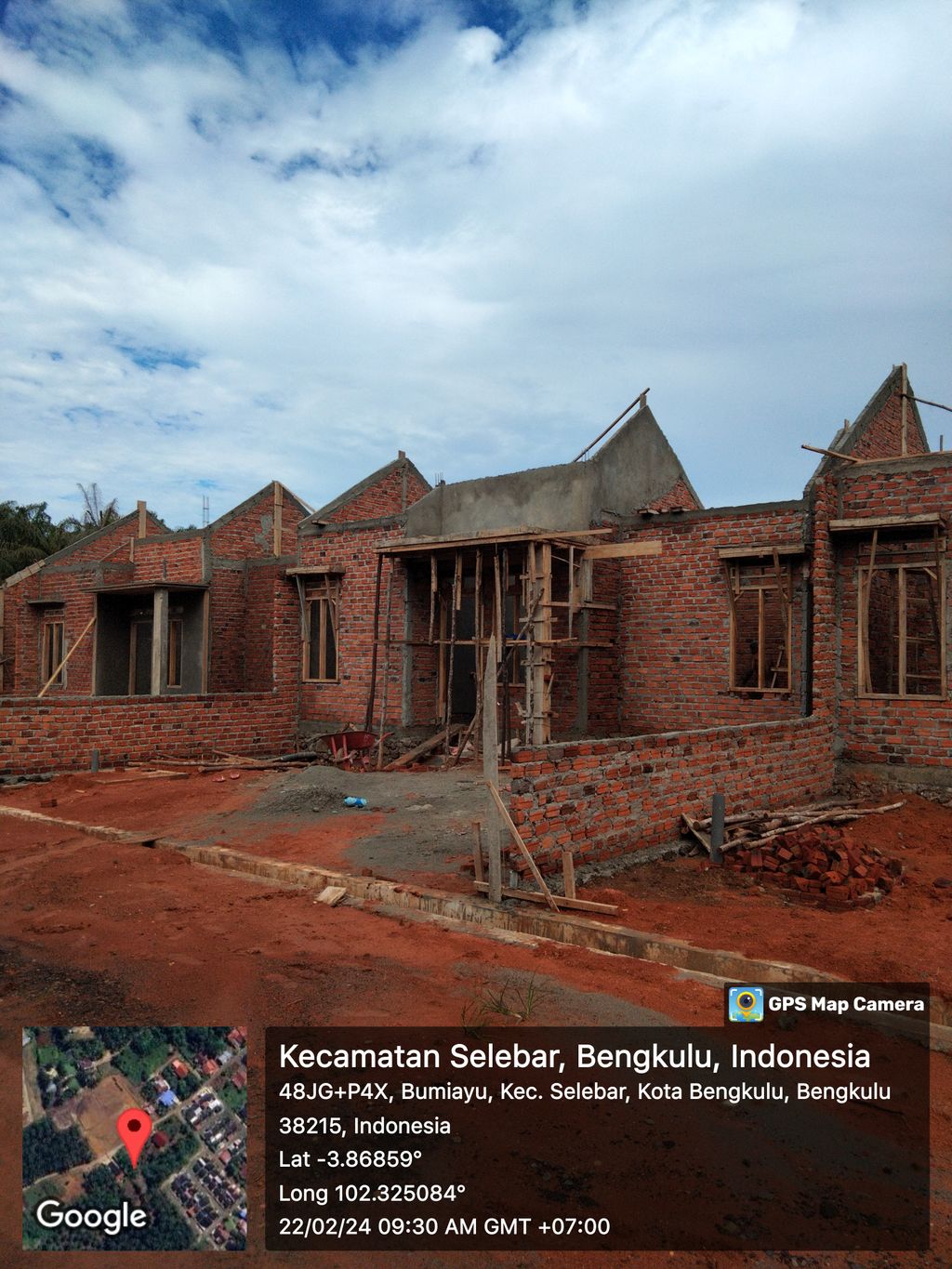 foto posisi tengah perumahan SAVA SAFIRA