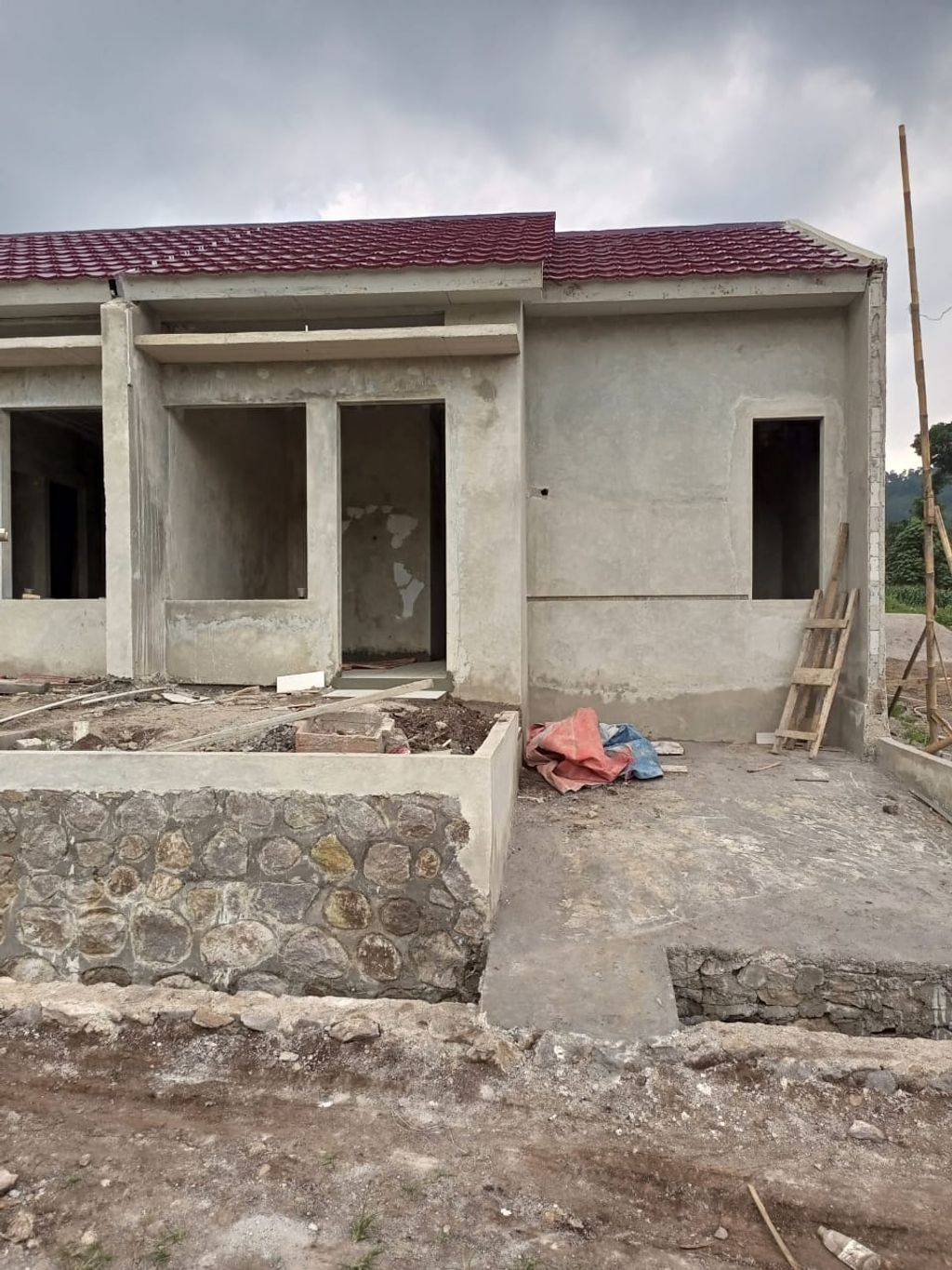 foto tampak rumah tipe 36/72 (PMK 2024) perumahan Aulia wanaraja