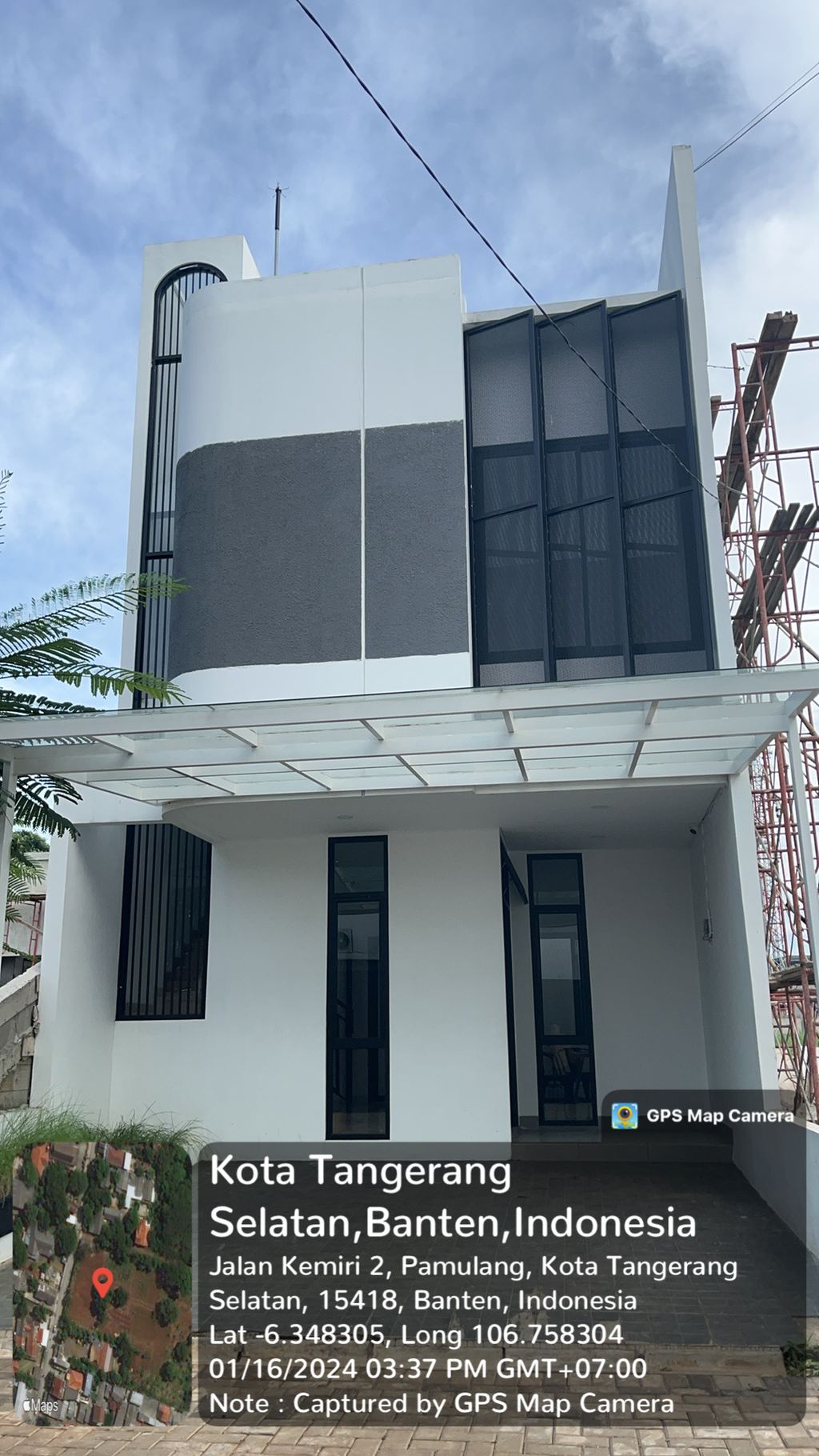 foto contoh rumah perumahan Candela Residence