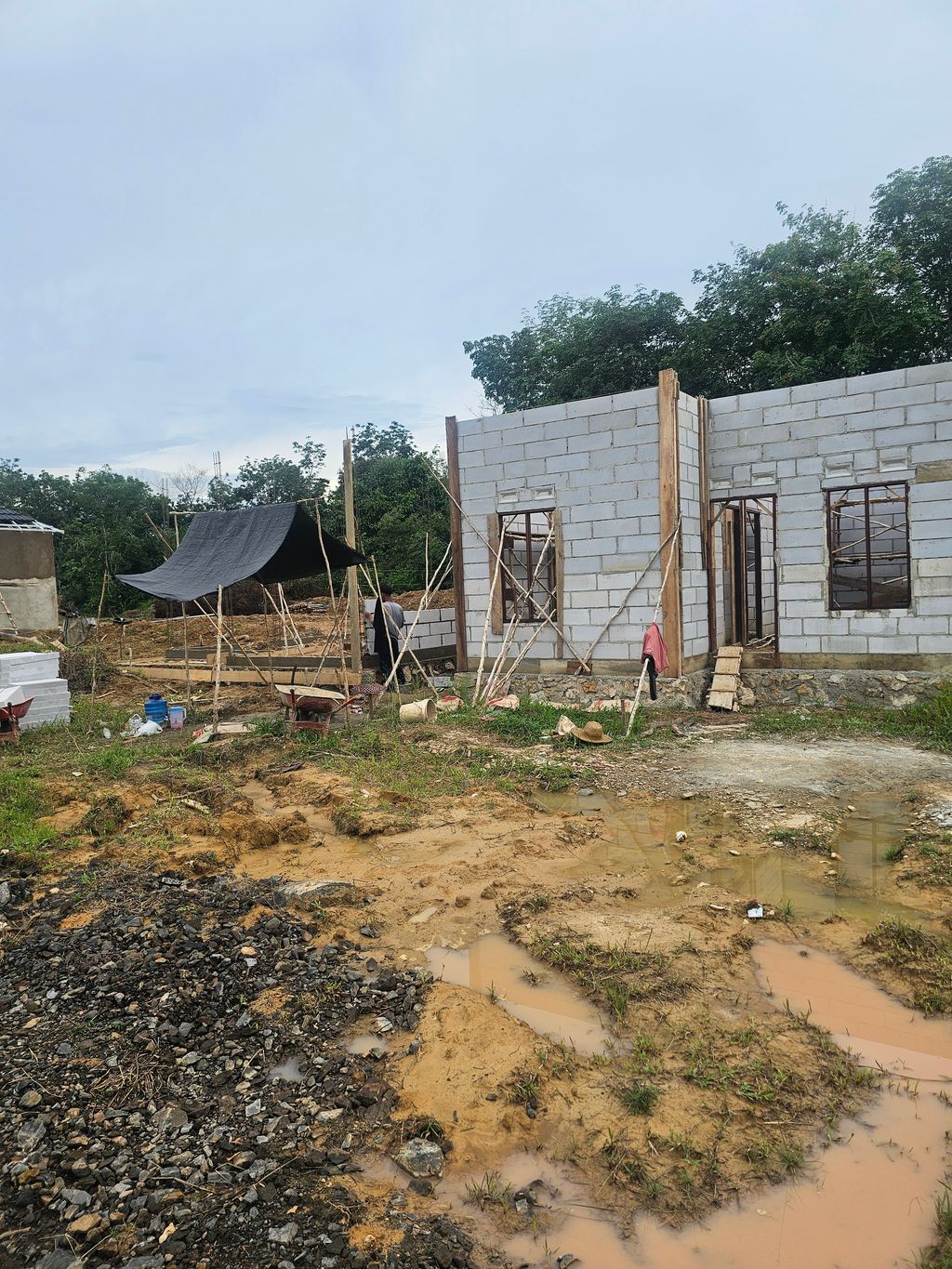 foto posisi tengah perumahan SINAR ALAM RANTAU PERMAI