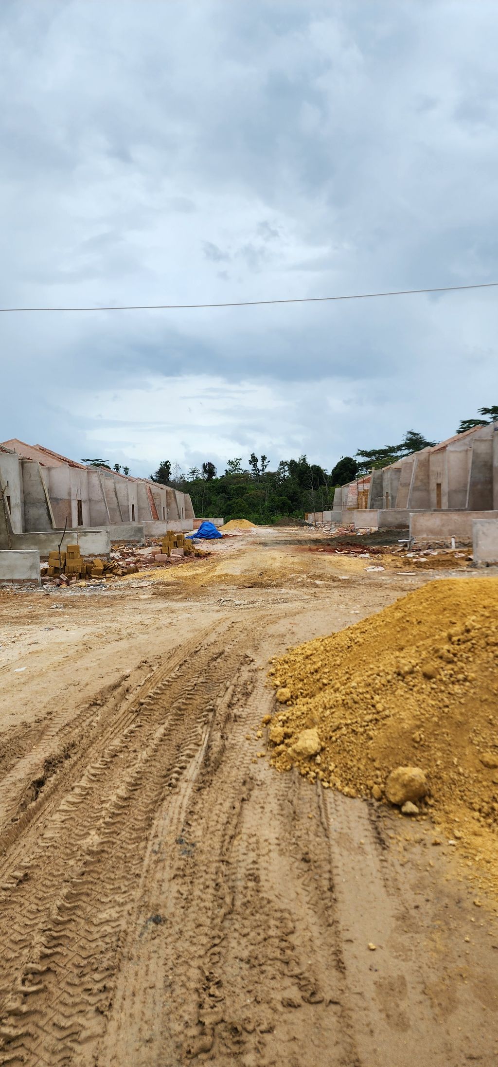 foto gerbang perumahan ODIXY LAND