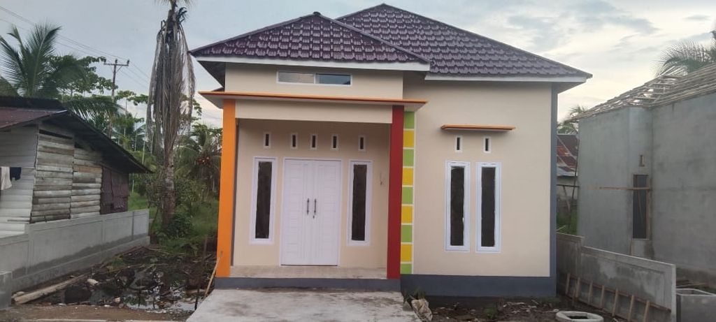 foto tampak rumah tipe 36 perumahan GRIYA CENDANA PERMAI 2 LANJUTAN