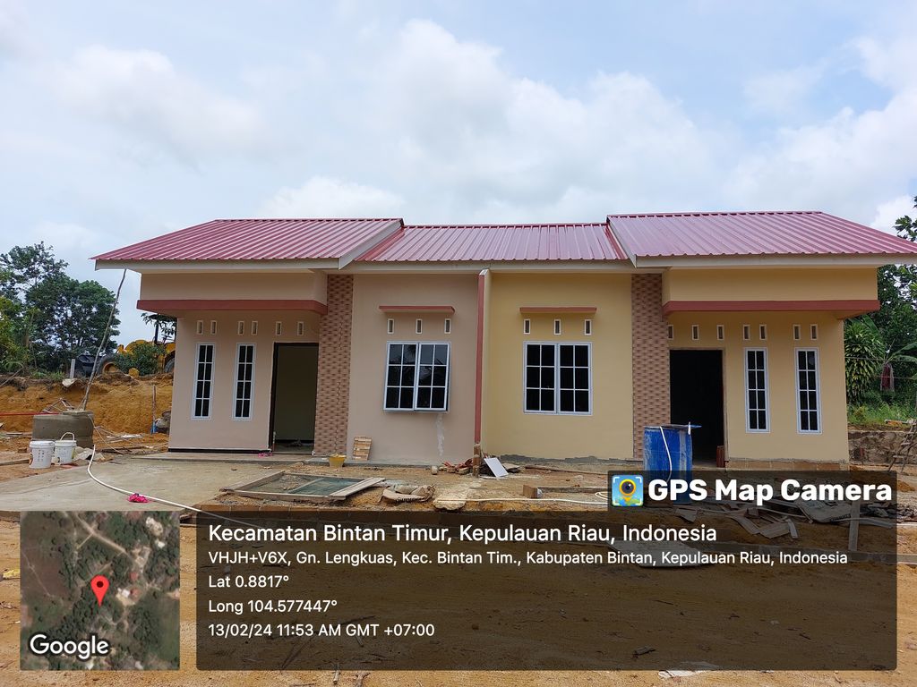 foto tampak rumah tipe 36 perumahan GRIYA LENGKUAS INDAH