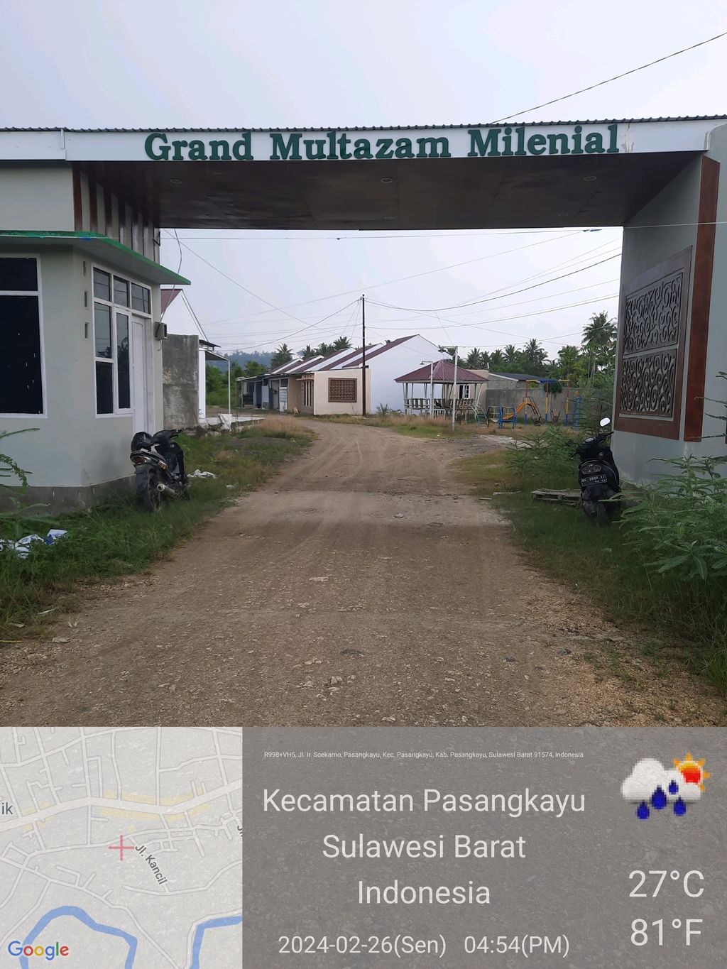 foto gerbang perumahan GRAND MULTAZAM MILENIAL Tahap 2