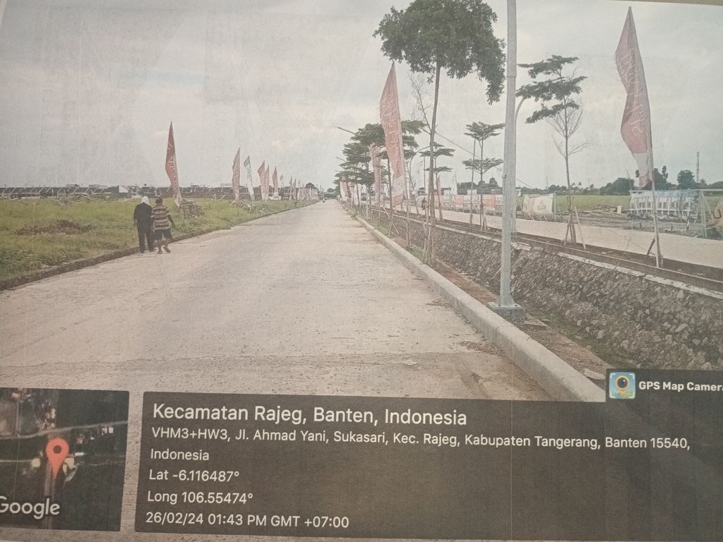 foto posisi tengah perumahan GRIYA ARTHA SUKASARI RESIDENCE