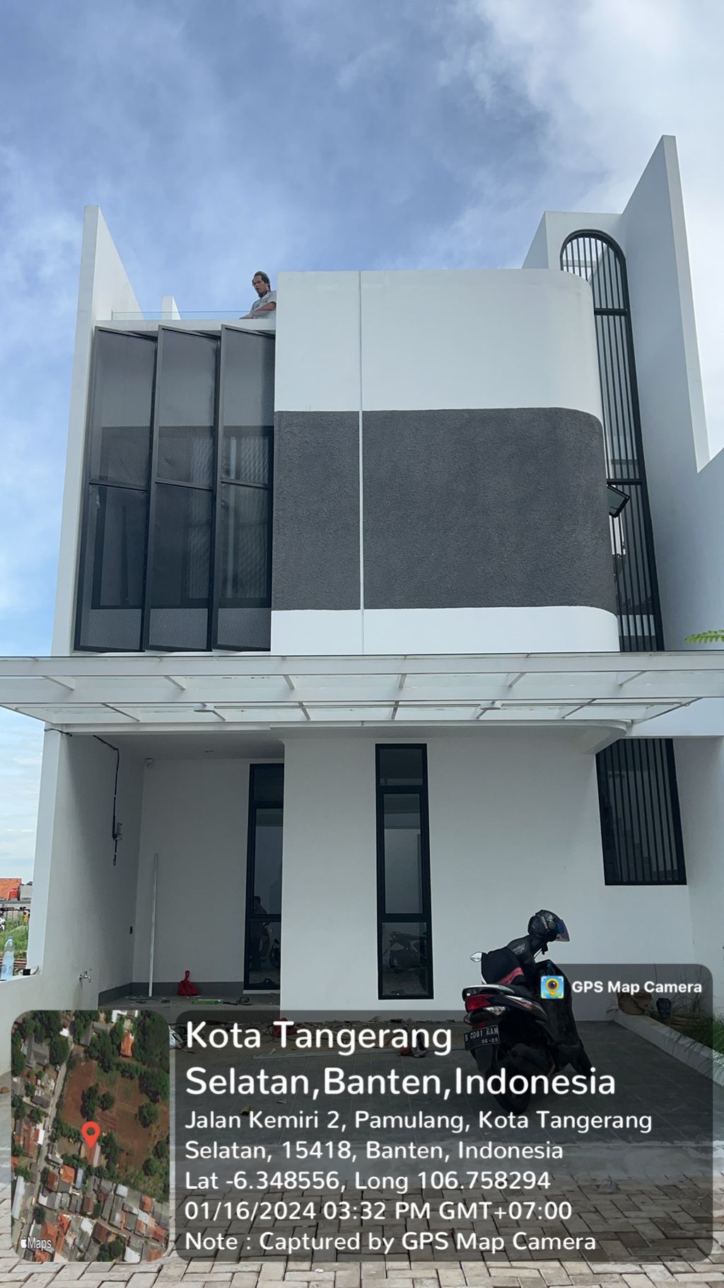 foto tampak rumah tipe Standar perumahan Candela Residence