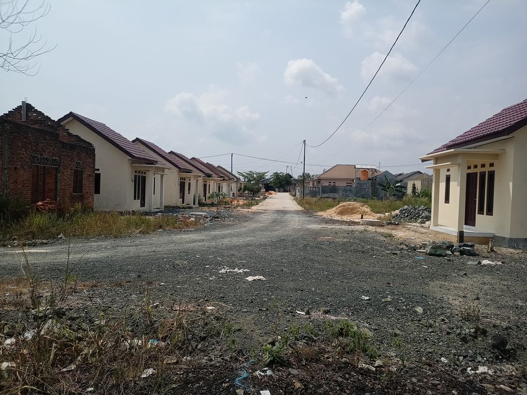 foto posisi tengah perumahan Grand Savana Indah