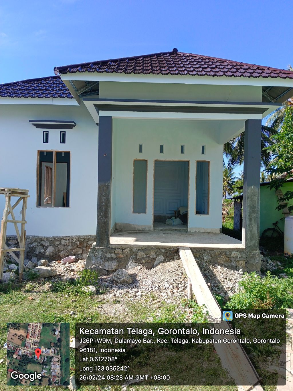 foto tampak rumah tipe 36 perumahan PERUM SURYA PAGI 6