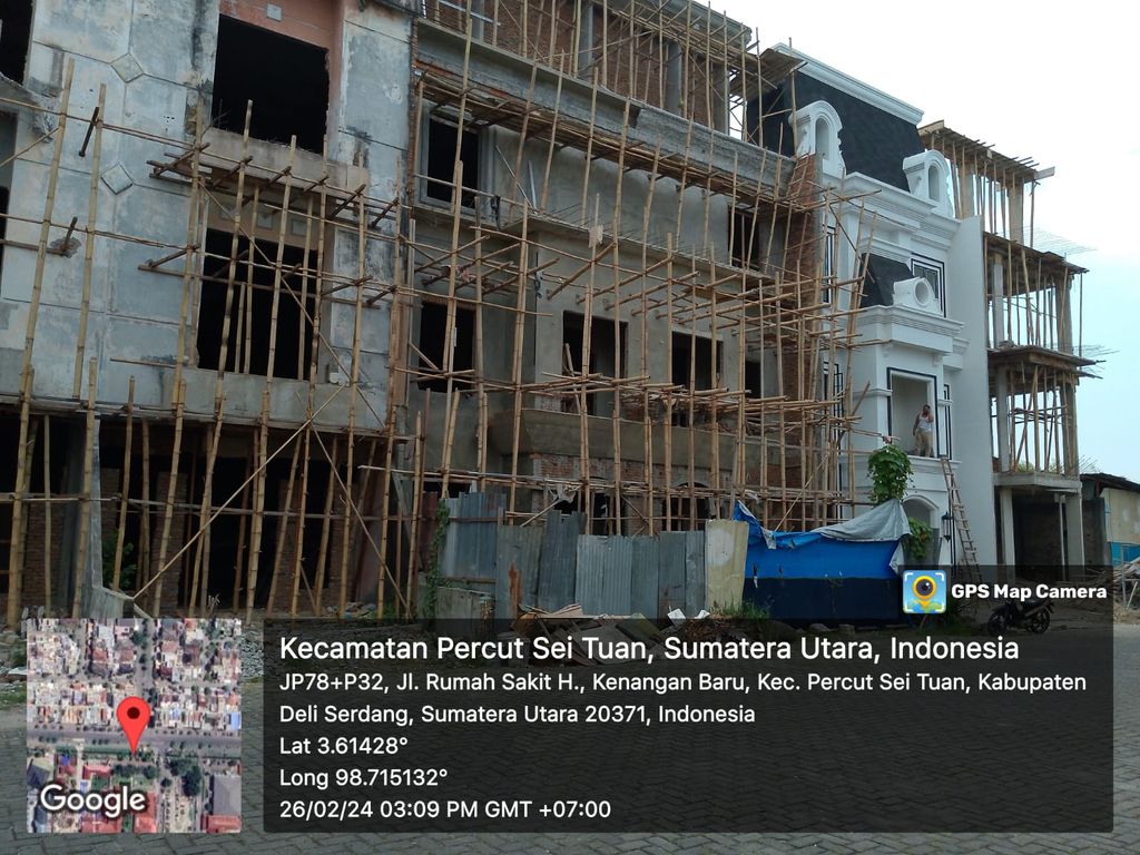 foto posisi tengah perumahan MUTIARA JADE