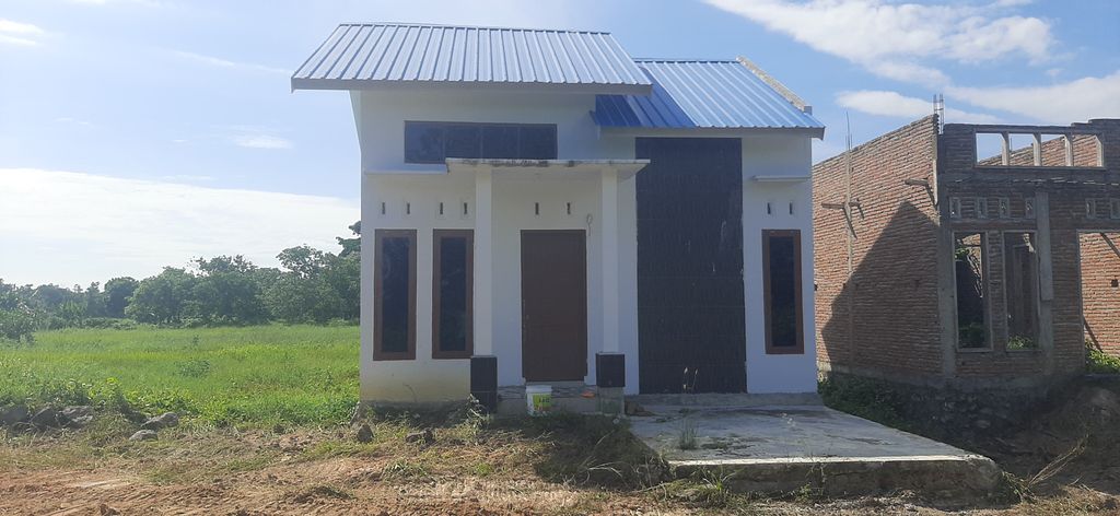 foto tampak rumah tipe 36/96 perumahan PERUMAHAN BUGIS LAND CITY