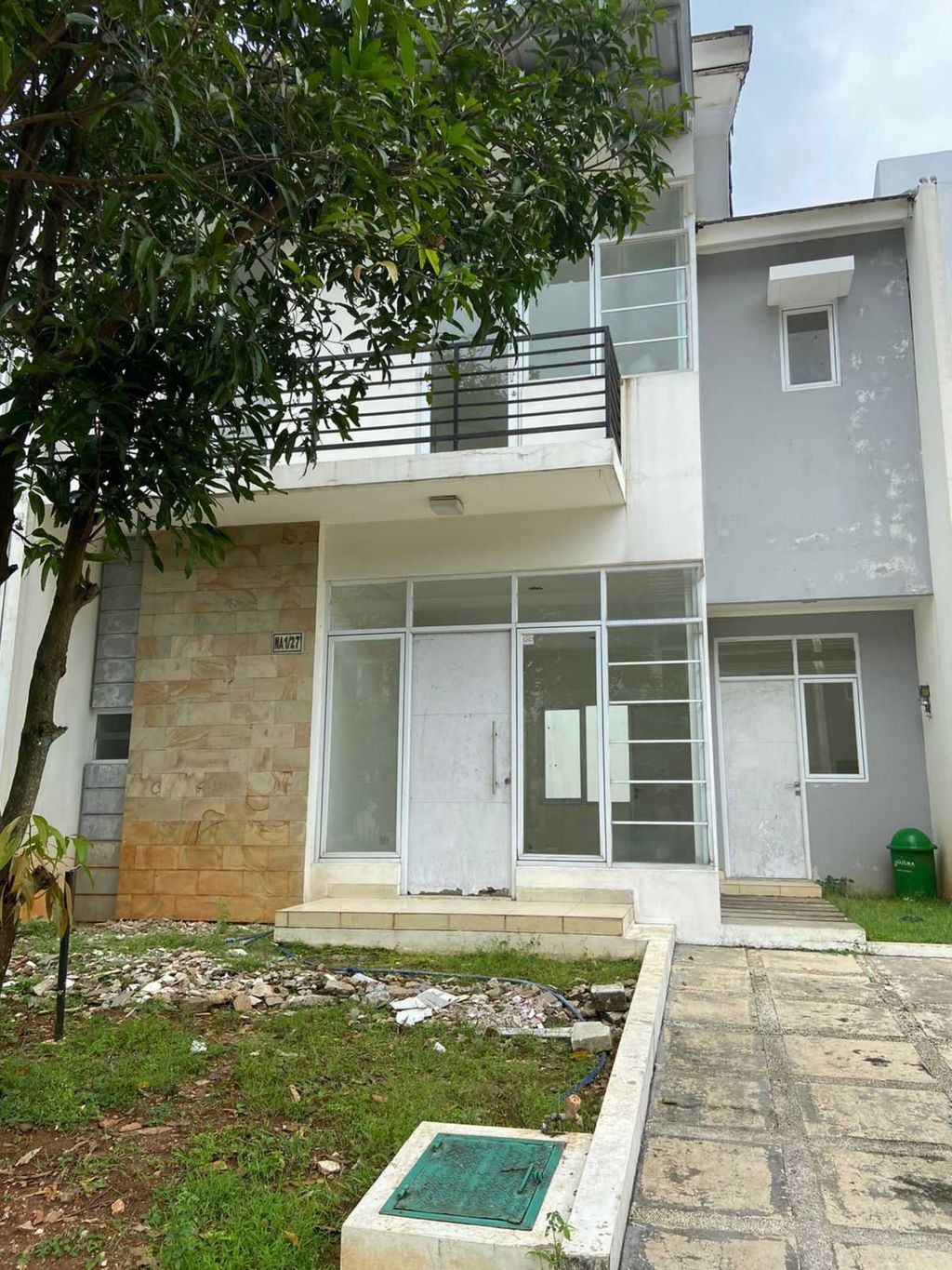 foto tampak rumah tipe NA1-0027 perumahan SERPONG NATURA CITY