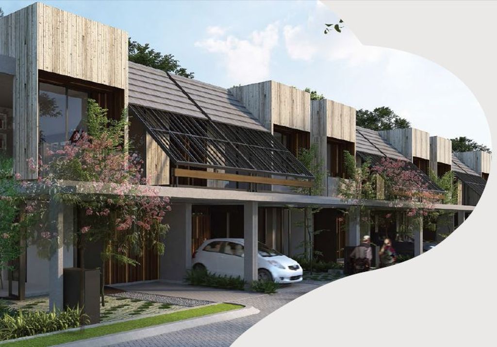 foto tampak rumah tipe N8 Plus (110/181) perumahan ASERA NISHI