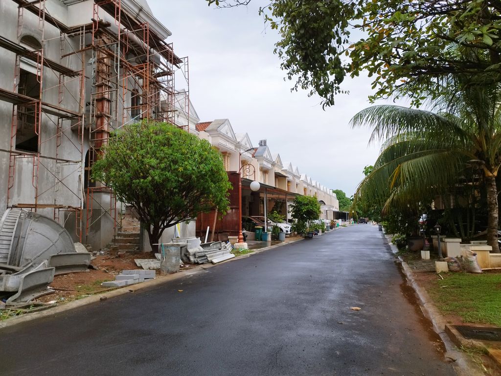 foto posisi tengah perumahan Angel Residence