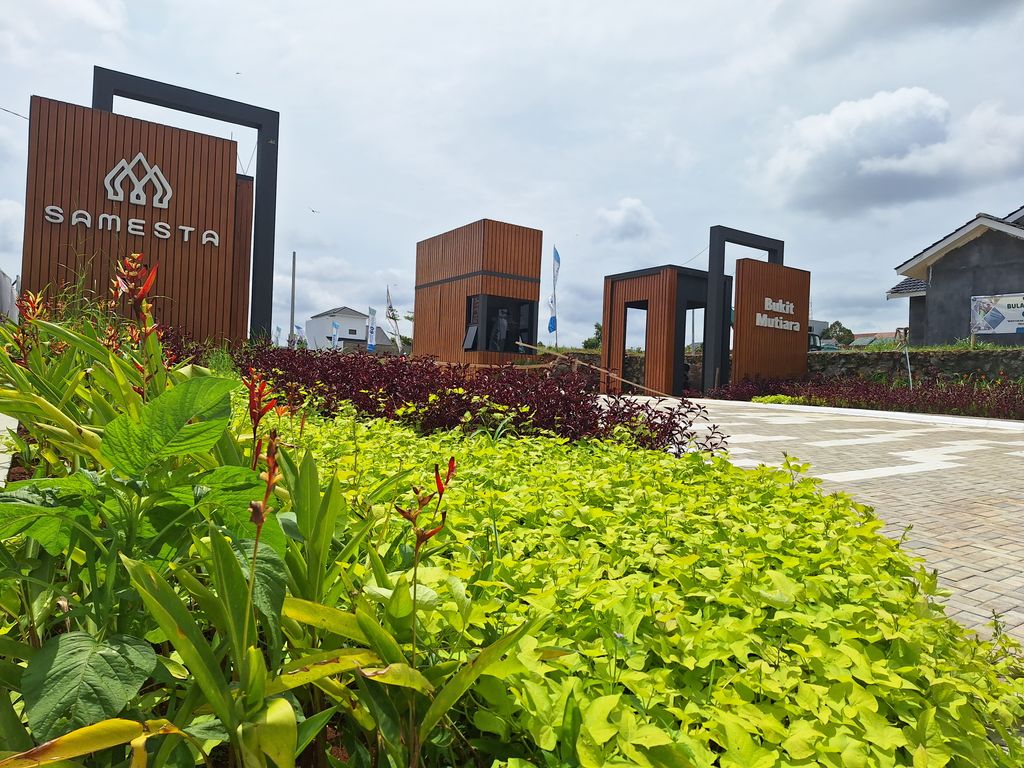 foto gerbang perumahan Perumahan Bukit Mutiara BKP