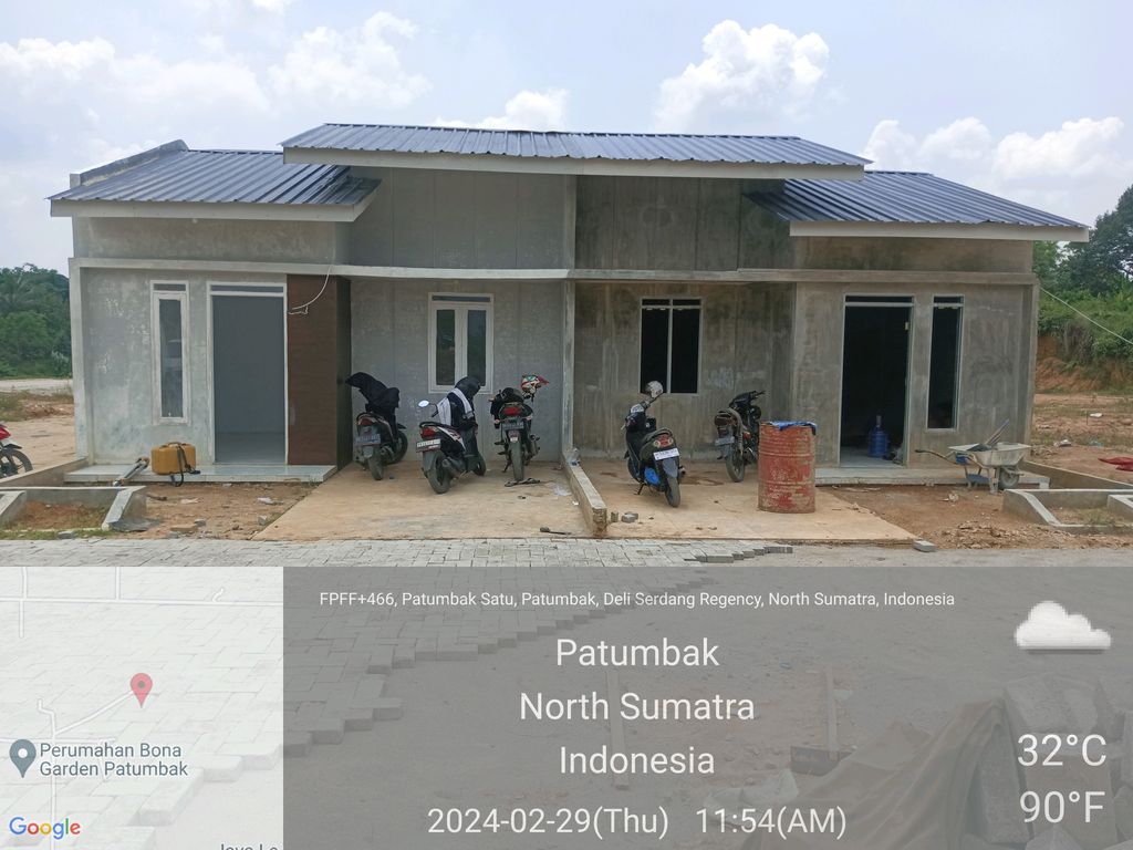 foto contoh rumah perumahan Perumahan USU Residence Tahap III