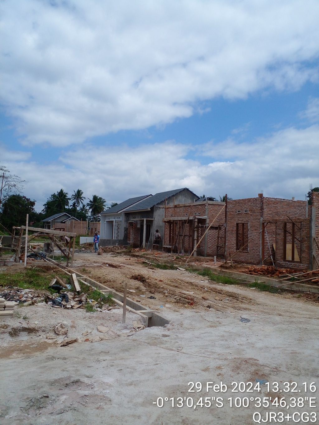 foto posisi tengah perumahan Yahnul Residence