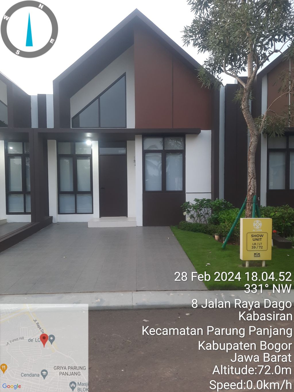 foto contoh rumah perumahan DE LORA