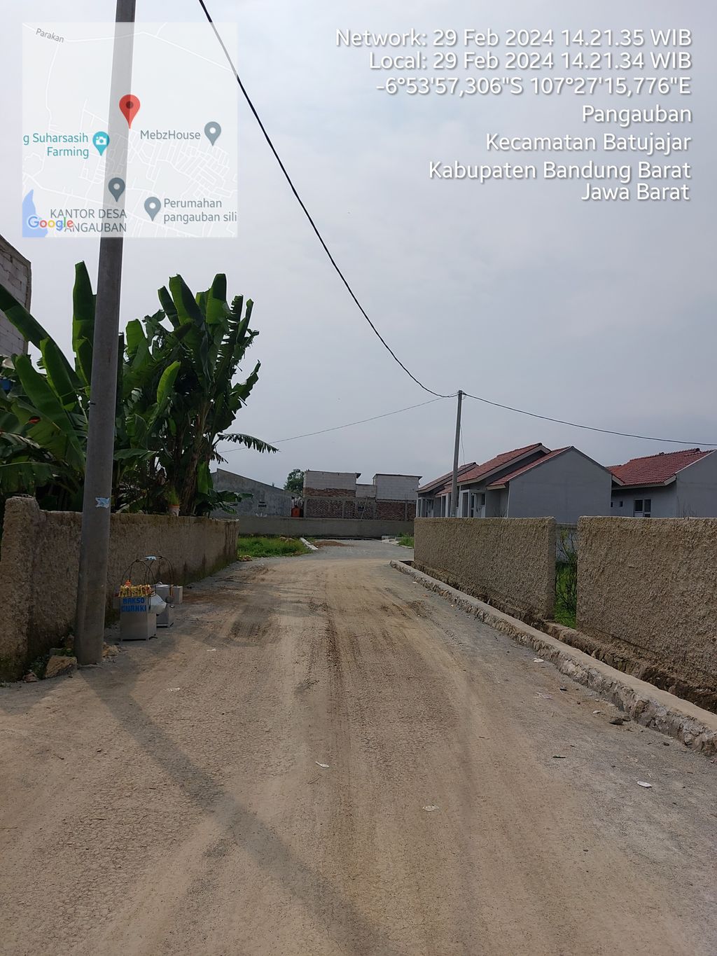 foto gerbang perumahan PANGAUBAN SILIH ASIH TAHAP 6