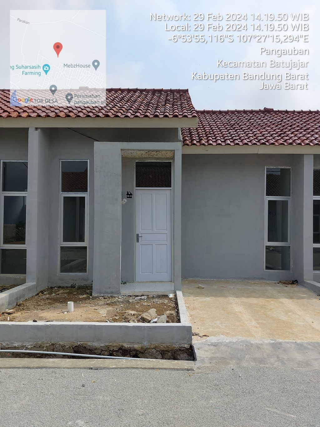 foto contoh rumah perumahan PANGAUBAN SILIH ASIH TAHAP 6