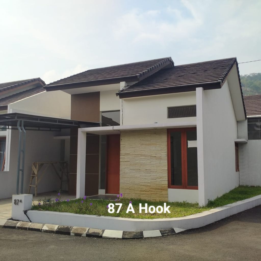 foto tampak rumah tipe 45B perumahan PERUMAHAN MENARA LASWI