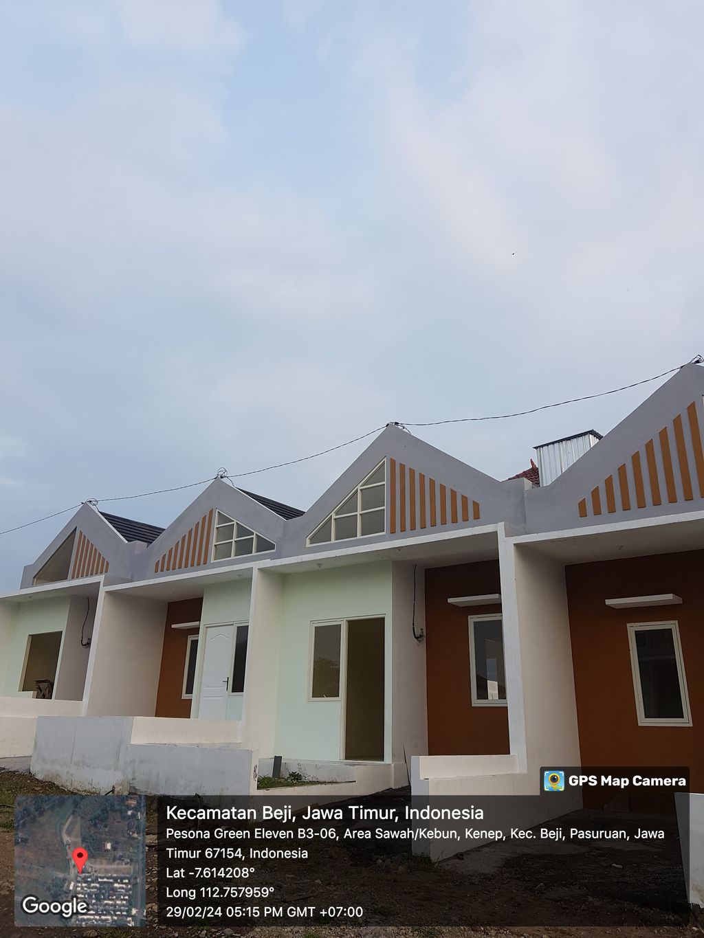 foto contoh rumah perumahan GREEN ELEVEN