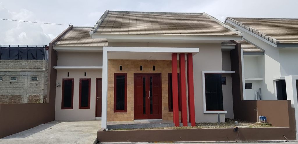 foto tampak rumah tipe 70 perumahan PERMATA BENING TAHAP-2