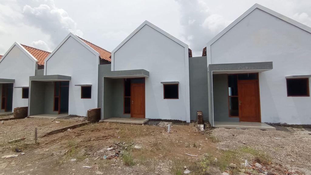 foto tampak rumah tipe 36 m2 perumahan Aldava My Home Permai 2