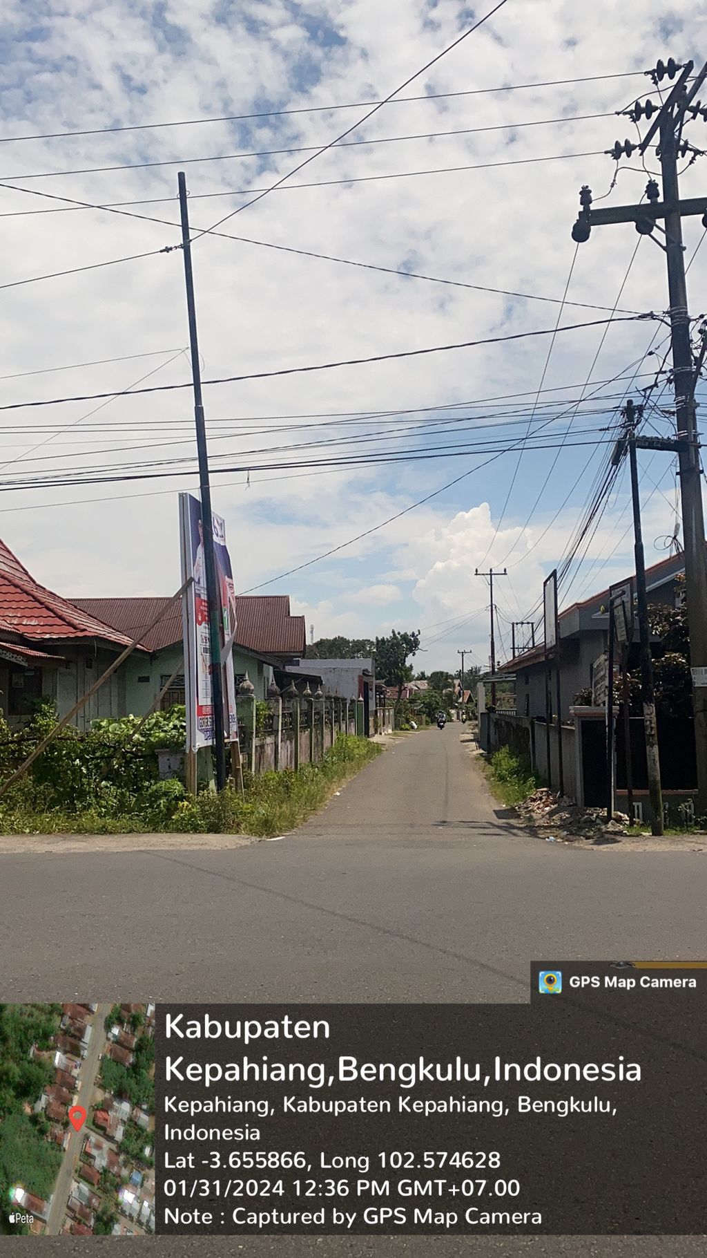 foto gerbang perumahan VILLA REZKY PERDANA
