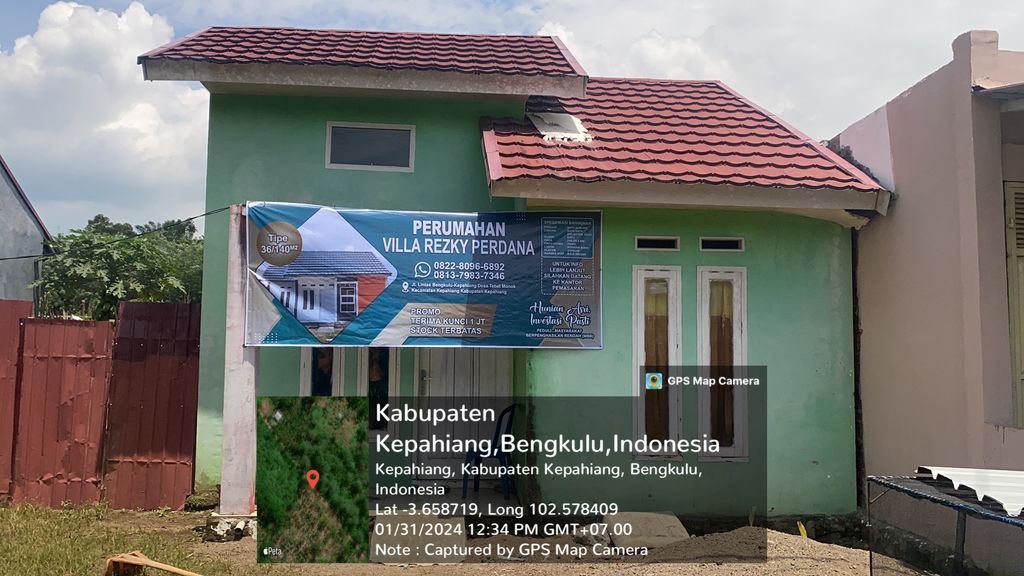 foto contoh rumah perumahan VILLA REZKY PERDANA