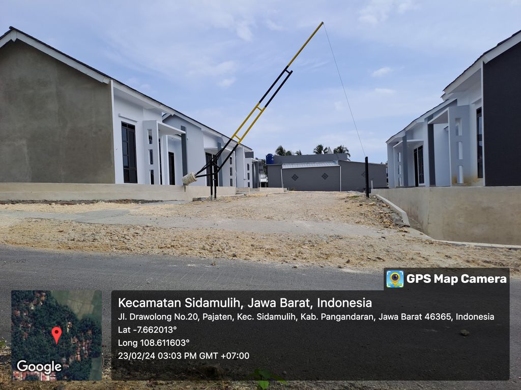 foto posisi tengah perumahan Graha Artha Pajaten Tahap 9