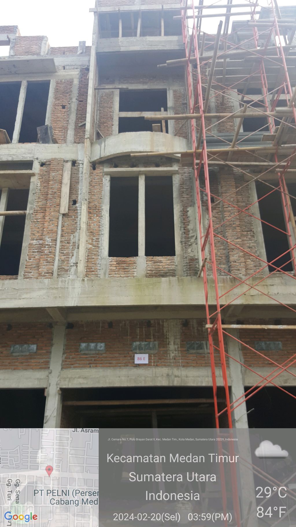 foto contoh rumah perumahan CEMARA GG DELIMA SHM 1383