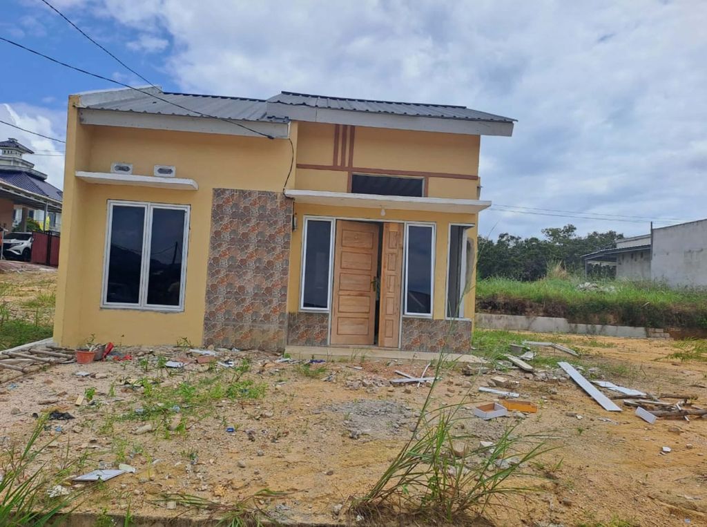 foto tampak rumah tipe 36/116,99 perumahan Perumahan Mitra Nusa Indah