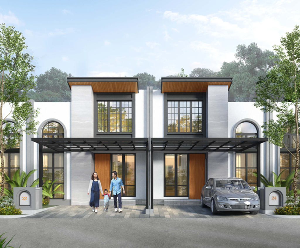 foto tampak rumah tipe 47 - FREMONT perumahan Grand Duta City, Bekasi - 3