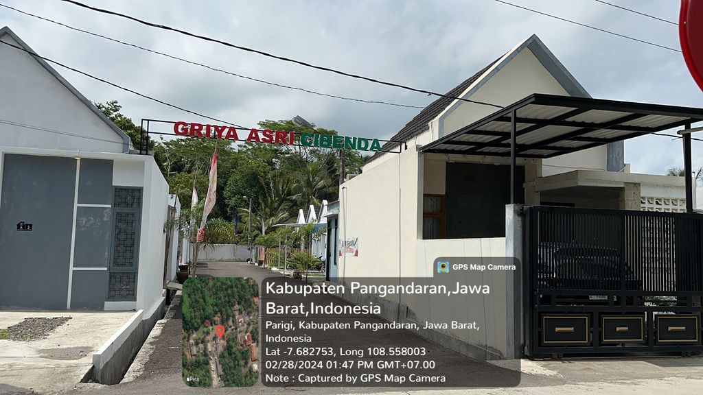 foto gerbang perumahan GRIYA ASRI CIBENDA TAHAP 3