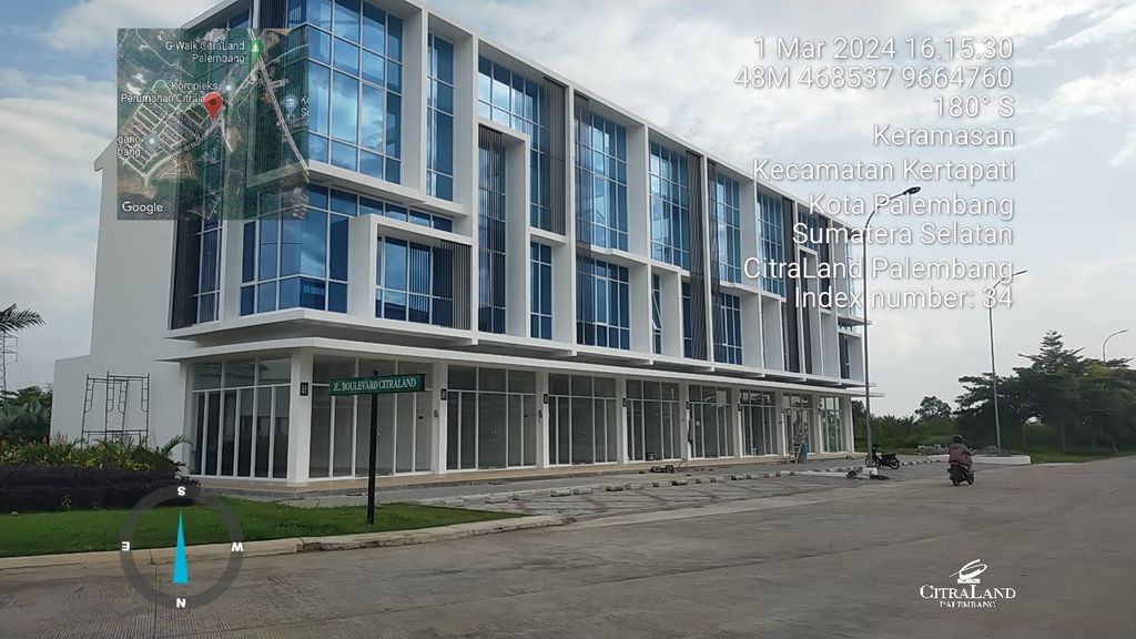 foto contoh rumah perumahan CitraLand - Ruko Ruby