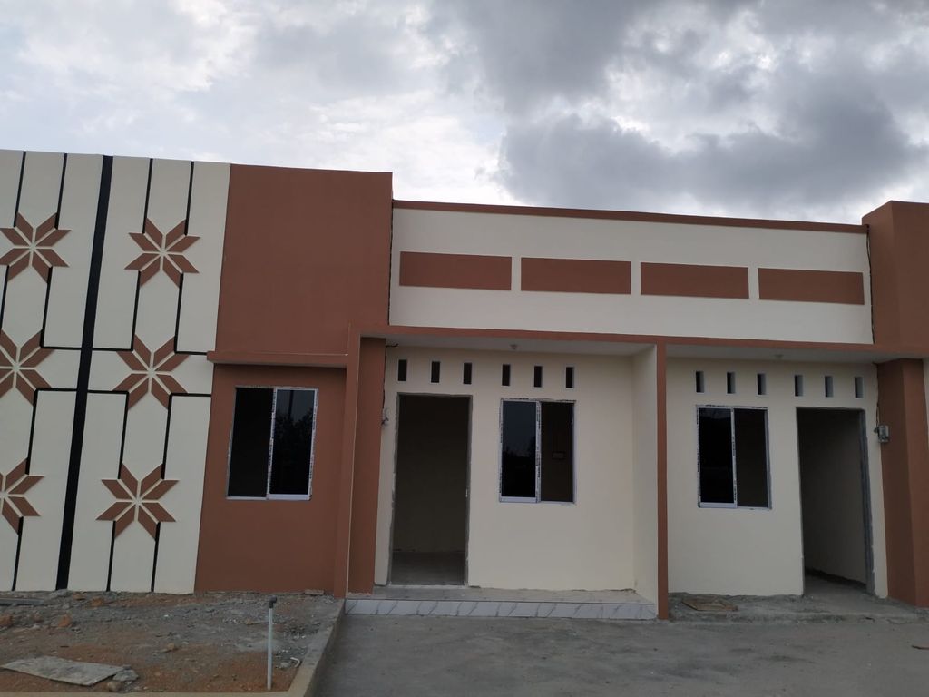 foto tampak rumah tipe 36 perumahan PERUMAHAN PEONY