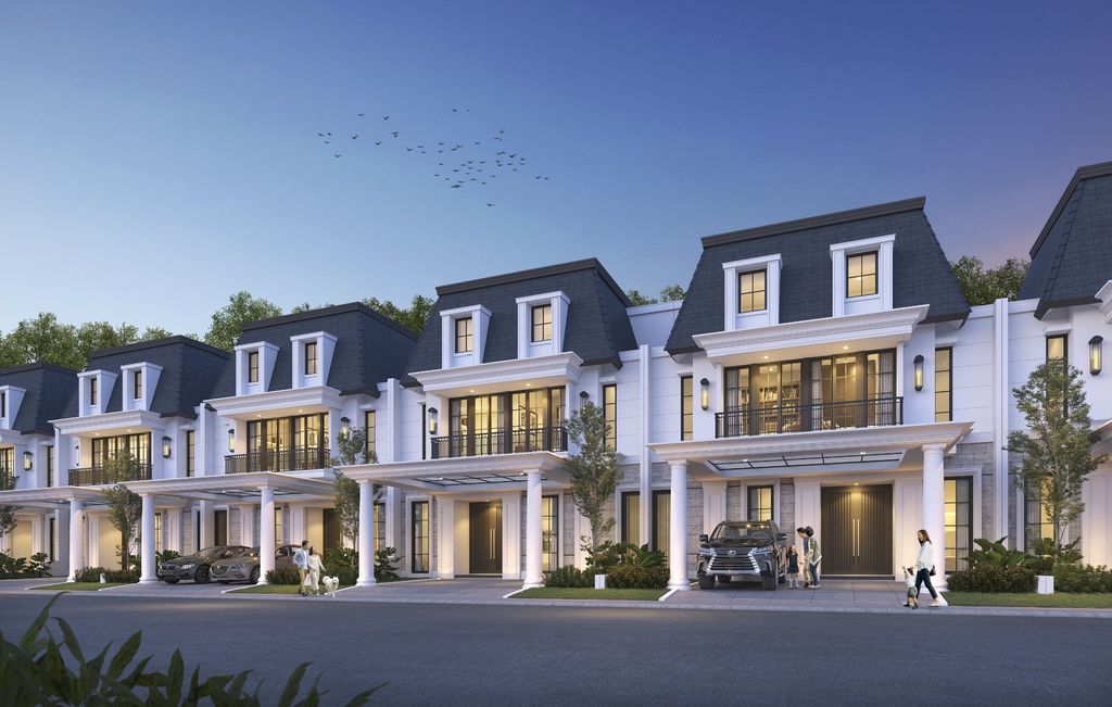 foto tampak rumah tipe B-230-200 perumahan CITRAGRAND CIBUBUR CBD/CITRAGRAND 2 ( CLUSTER BRUNNERA tahap 1)