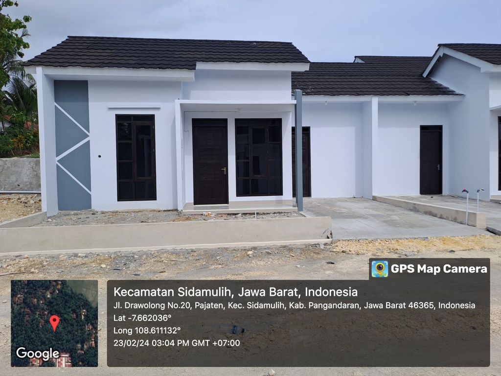 foto tampak rumah tipe 36/72 perumahan Graha Artha Pajaten Tahap 9