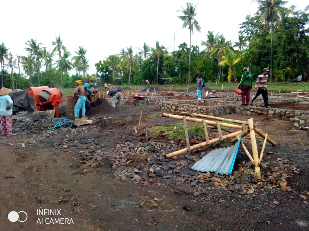 foto posisi tengah perumahan Puri Dolpin 99 Kalibubuk