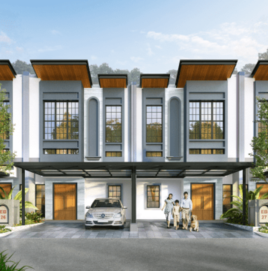 foto tampak rumah tipe 66 - THOMPSON perumahan Grand Duta City, Bekasi - 3