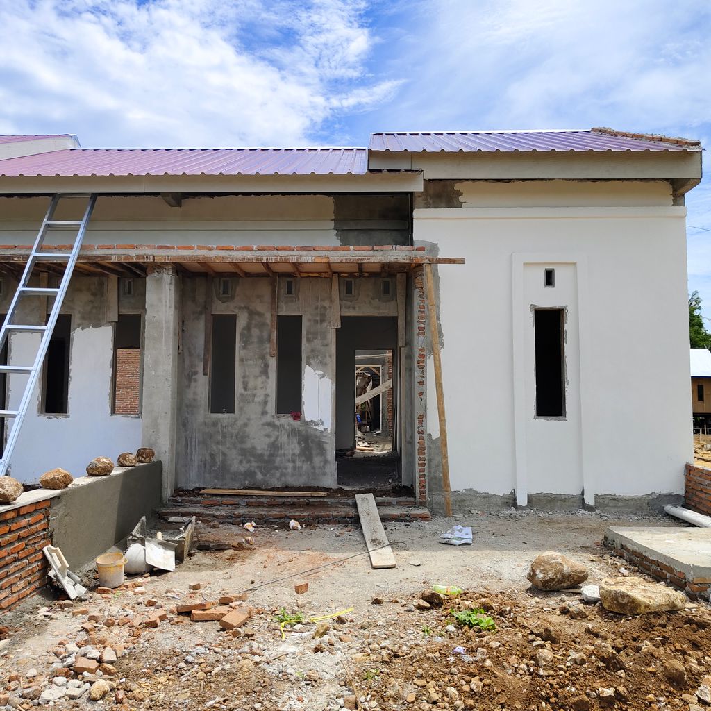 foto tampak rumah tipe 36/81 perumahan ATHA RESIDENCE DOLANGANG
