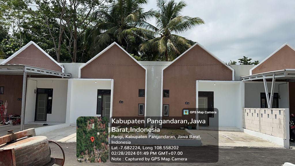 foto tampak rumah tipe 36/72 perumahan GRIYA ASRI CIBENDA TAHAP 3