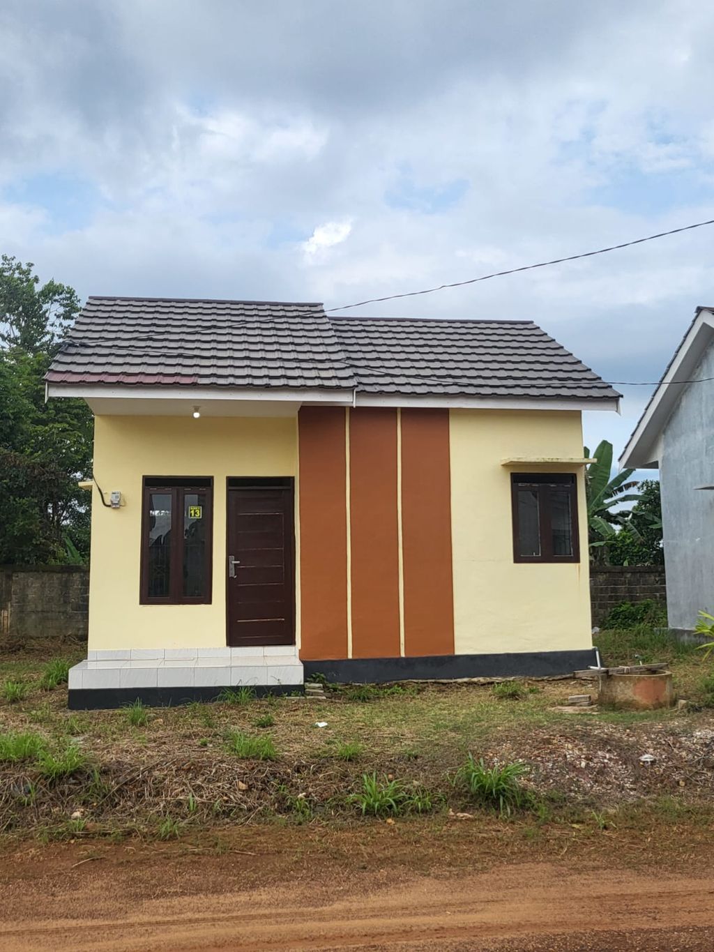 foto tampak rumah tipe 36 perumahan PERUMAHAN BENAWA RAYA TAHAP II