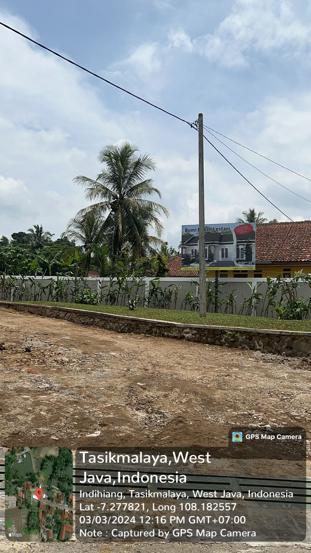 foto gerbang perumahan BUMI ENDAH LESTARI