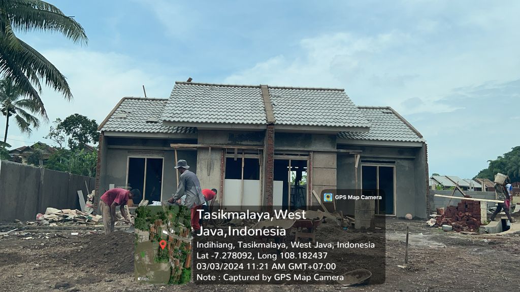 foto contoh rumah perumahan BUMI ENDAH LESTARI