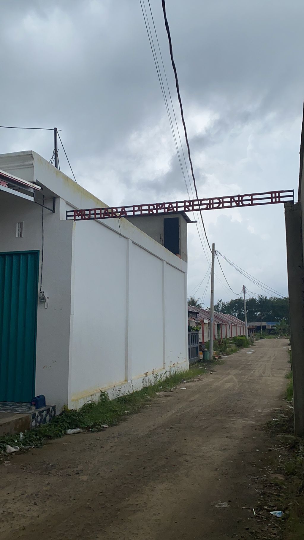 foto gerbang perumahan Mutiara Permai Residence 3 (Tahap II)